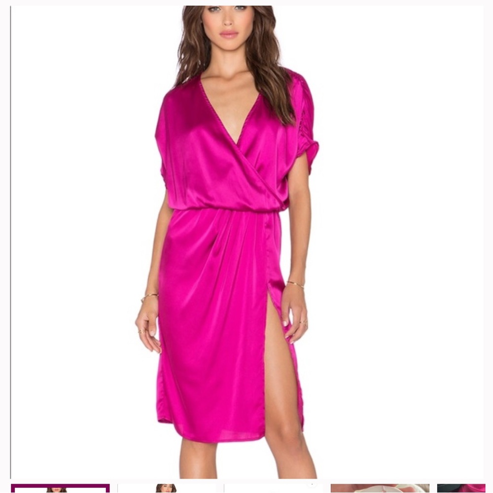 Elegant Black Wrap Dress